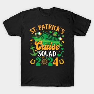 St Patrick_s Day Cruise Squad 2024 T-Shirt